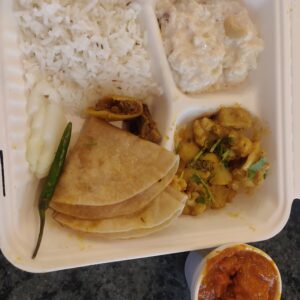 Chicken Thali (8 items)